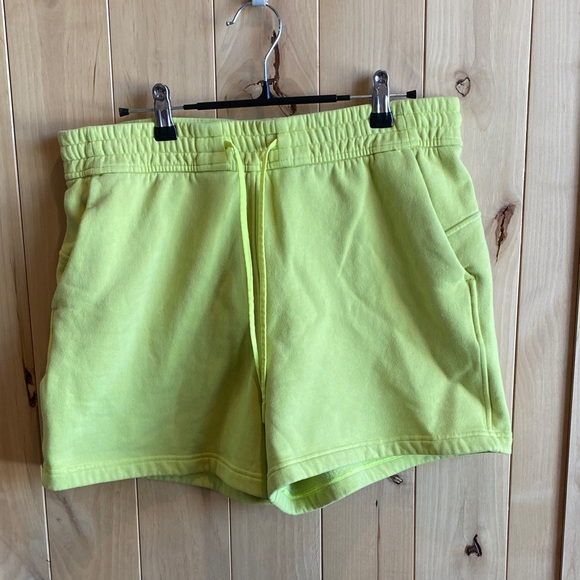 Lululemon Athletica Neon Yellow Athletic Shorts - Picture 1 of 3